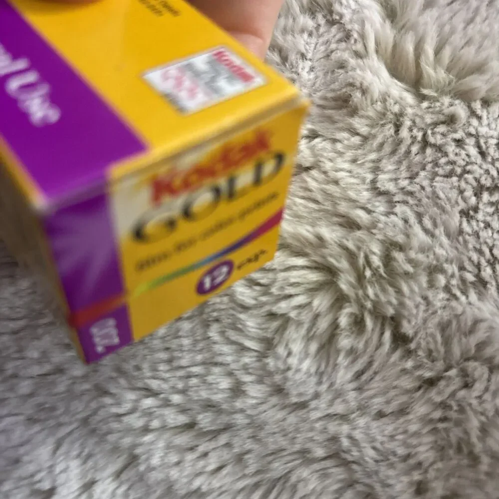Kodak GOLD 200 Speed 35MM Film 12 Exposure Sealed NOS Film Exp. 06/2001